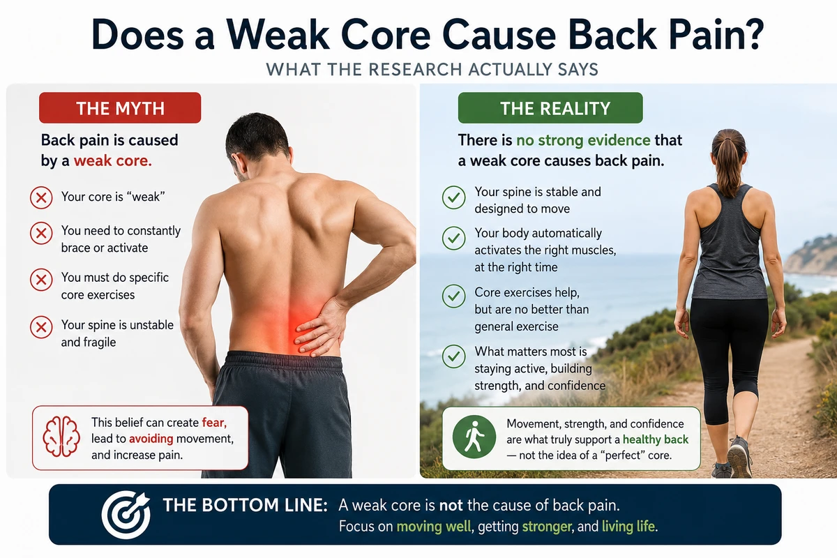 Weak Core & Back Pain.
